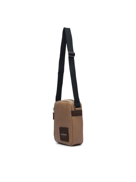 Calvin Klein Borsellino Calvin Klein Bold Pebble Ssnl Simple Reporter LV04D3624G Beige