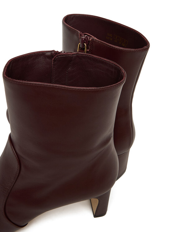 Stuart Weitzman Ботильйони Stuart Weitzman Babette SL542 Бордовий