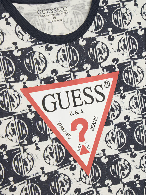 Guess Guess T-shirt L5GI03 K8HM4 Šarena Regular Fit