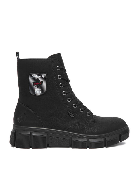 Rieker Botines planos Rieker CEO-X3410-00 Negro