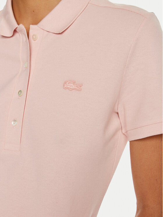 Lacoste Lacoste Pólóing PF5462 Rózsaszín Slim Fit
