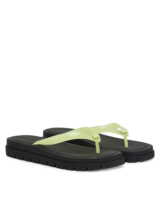 Tommy Jeans Flip flop Tommy Jeans Tjw Cleated Jelly Summer Sandal EN0EN02954 Verde