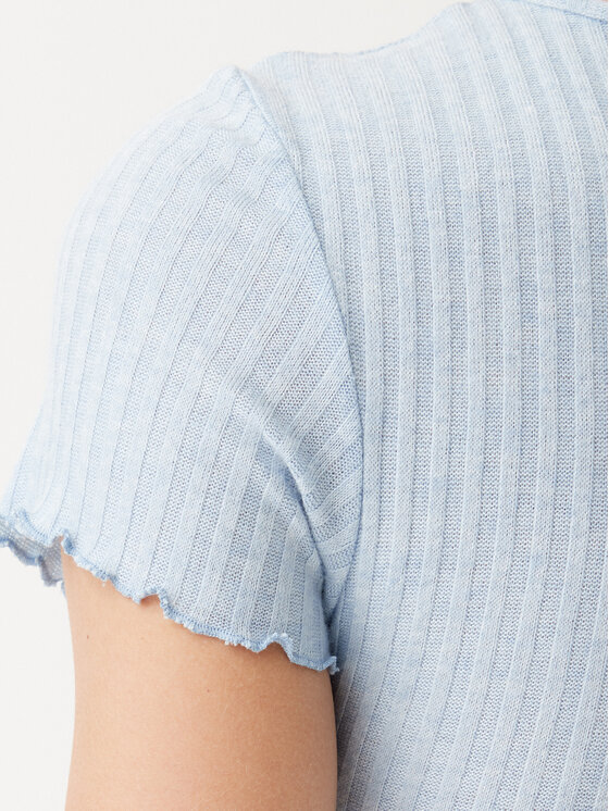 Noisy May Noisy May Camiseta Berry 27015446 Celeste Slim Fit