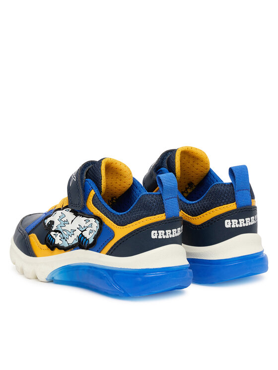 Geox Laisvalaikio batai Geox J Ciberdron J56LBB 054CE C0657 M Tamsiai mėlyna
