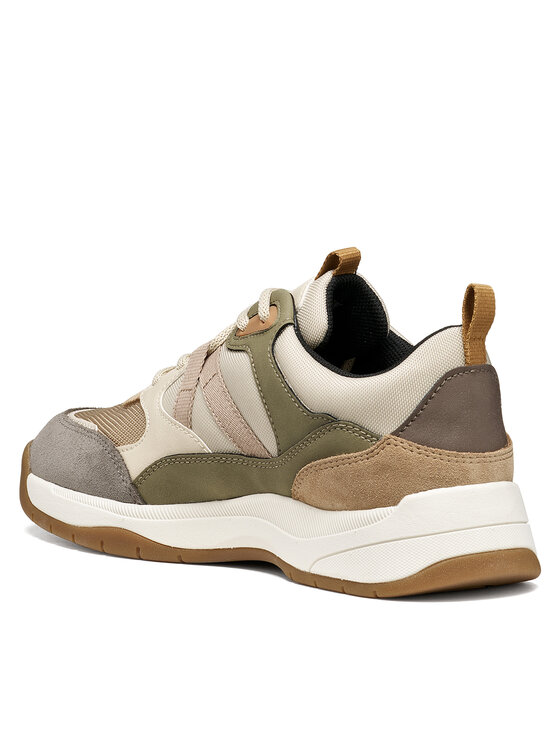 Geox Sneakersy Geox D Berinike B Abx D563NB 011EK C5VF3 Beżowy