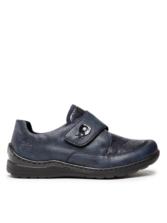 Rieker Scarpa Slip-on Donna Extra Large 37 EU Nero