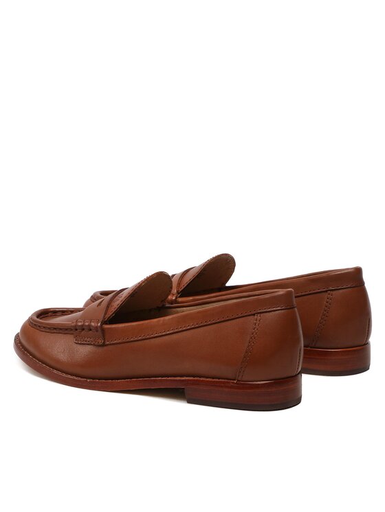 LAUREN RALPH LAUREN Mokasinai LAUREN RALPH LAUREN Wynnie 802875318002 Ruda