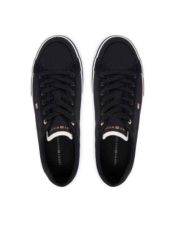 Tommy Hilfiger Tenisenes Tommy Hilfiger Th Low FW0FW09390 Melns