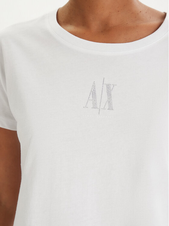 Armani Exchange Armani Exchange Camiseta XW000830 AF10356 U0002 Blanco Relaxed Fit