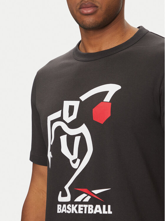 Reebok Reebok Футболка 100218839 Чорний Regular Fit