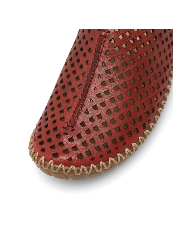 Rieker Nazouváky Rieker M2885-35 Červená