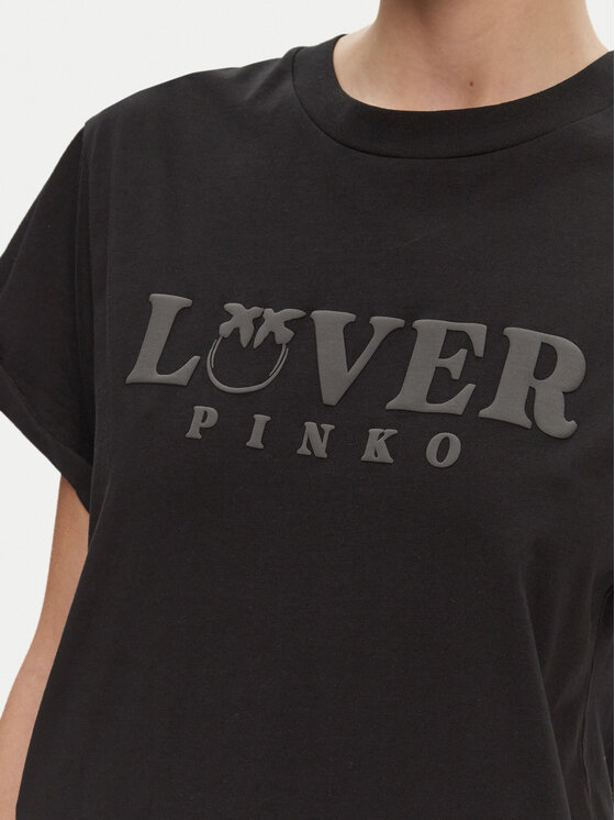 PINKO PINKO Футболка Torcetti 104605 A2D1 Чорний Regular Fit