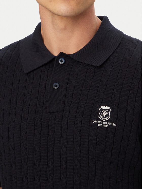 Tommy Hilfiger Tommy Hilfiger Polo MW0MW42788 Azul marino Regular Fit