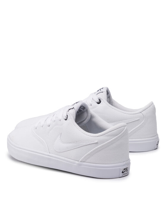 Nike Tenisice Nike Sb Check Solar Cnvs 843896 110 Bijela