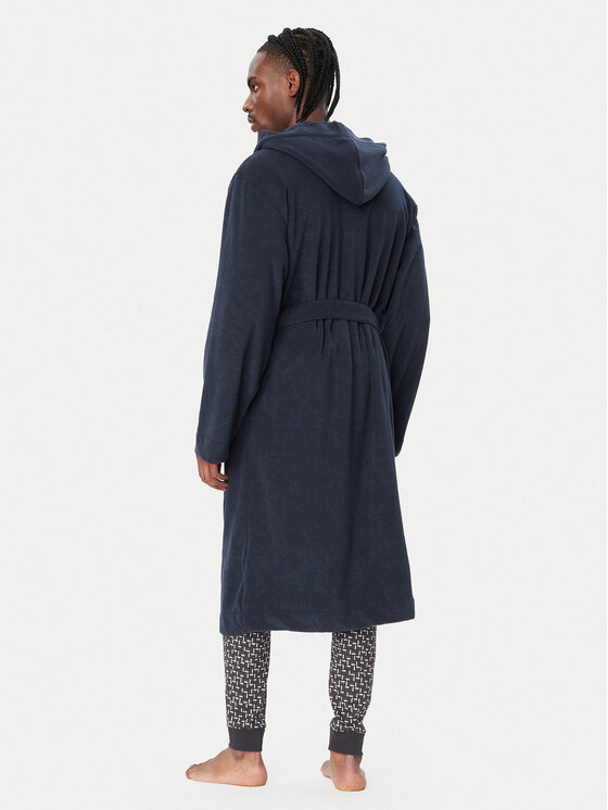 BOSS BOSS Albornoz Terry Robe 50550685 Azul marino Relaxed Fit