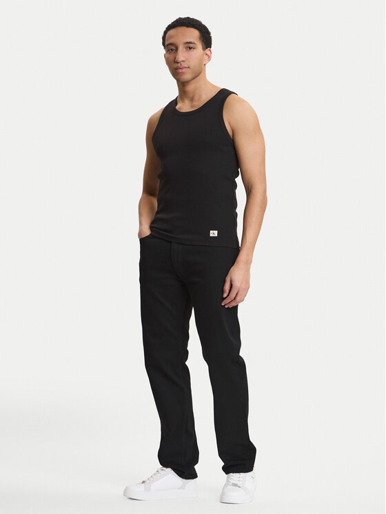 Calvin Klein Jeans Calvin Klein Jeans Camiseta sin mangas Terry LV04RF272G Negro Regular Fit