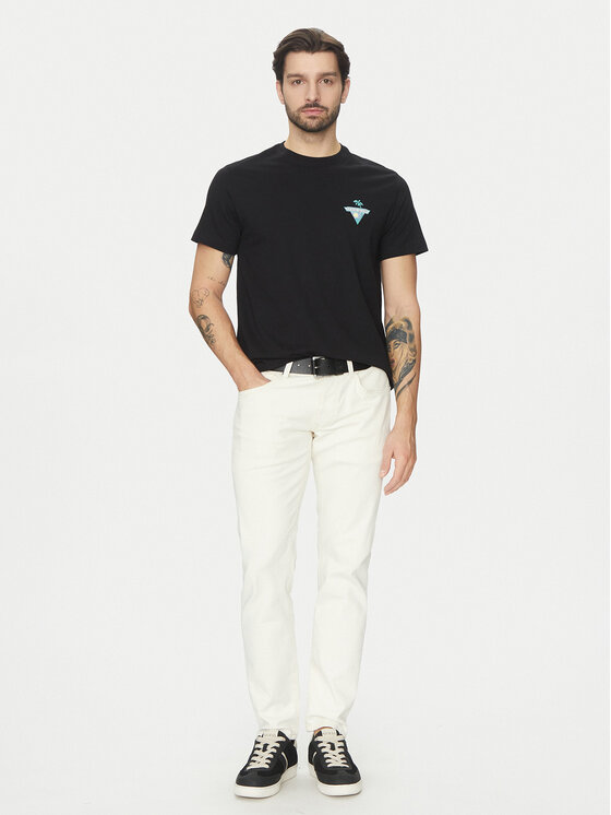 Guess Jeans Guess Jeans Футболка M5GI55 K8FQ4 Чорний Regular Fit