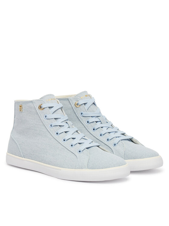 Tommy Hilfiger Sportcipők Tommy Hilfiger Th Chic Low Profile Mid Cut FW0FW09356 Kék