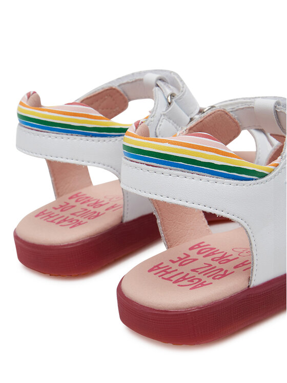 Agatha Ruiz de la Prada Босоніжки Agatha Ruiz de la Prada 252963 S Білий