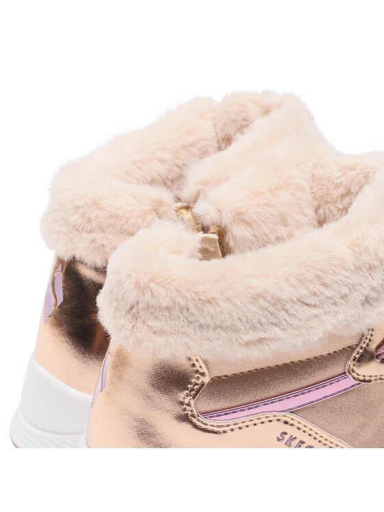 Skechers Sneakersy Skechers Uno Cozy On Air 310518L/RSGD Zlatá