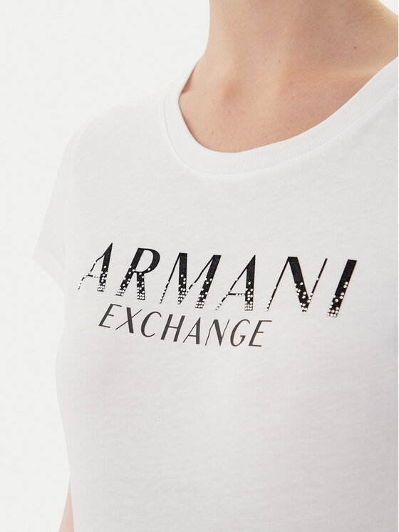 Armani Exchange Armani Exchange Футболка XW001351 AF17172 U0002 Білий Slim Fit