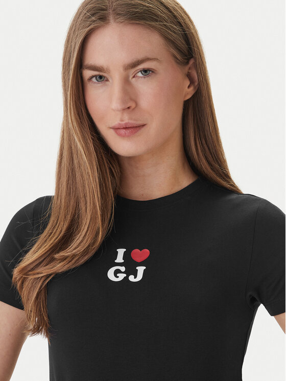 Guess Jeans Guess Jeans Camiseta W6GIB1 J1314 Negro Slim Fit