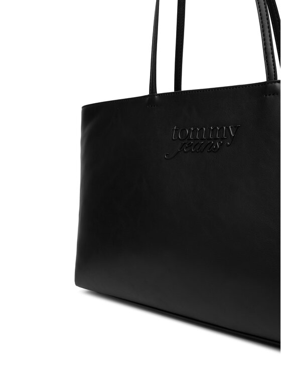 Tommy Jeans Bolso Tommy Jeans Tjw Must Tote AW0AW18772 Negro