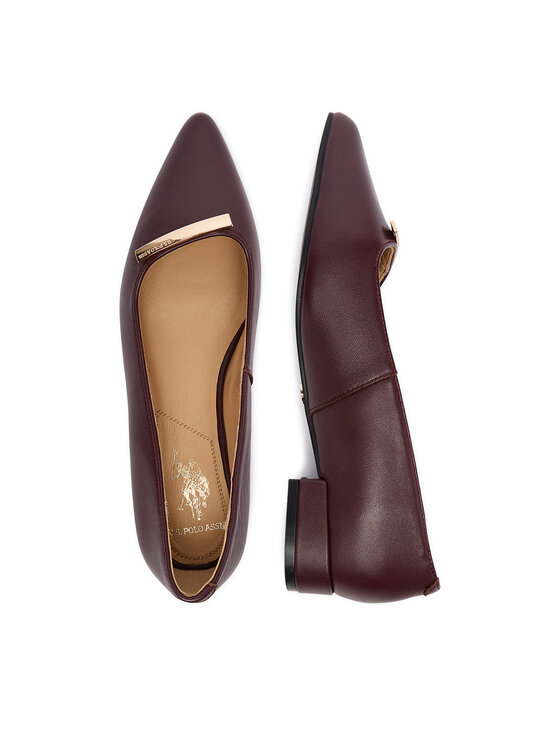 U.S. Polo Assn. Balerinke U.S. Polo Assn. EO-MILLA002W/GL1 Tamnocrvena