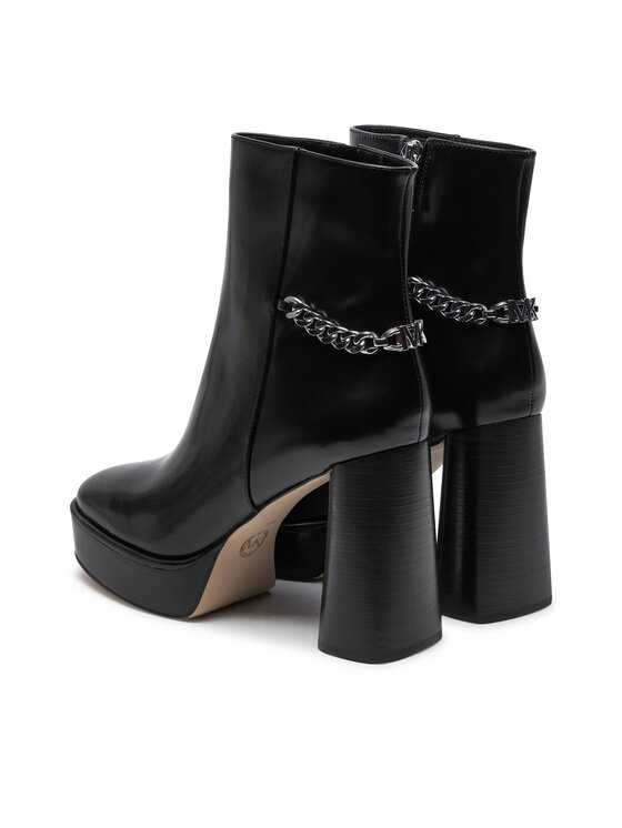 MICHAEL Michael Kors Botines MICHAEL Michael Kors Carlisle Leather Platform Boot 40F4CLME1L Negro