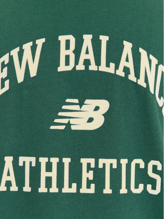 New Balance New Balance Póló Athletics Varsity Graphic T-Shirt MT33551 Zöld Regular Fit