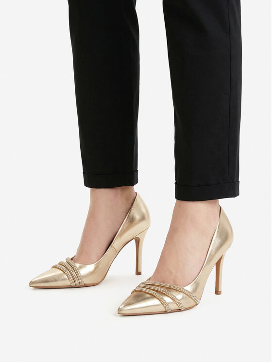 Nine West Туфлі на шпильці Nine West CEO-MARIAM-01 Золотий