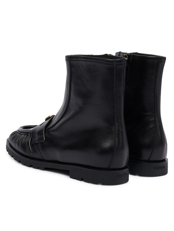 PINKO Botki PINKO Nora 03 SD0437P003 Czarny