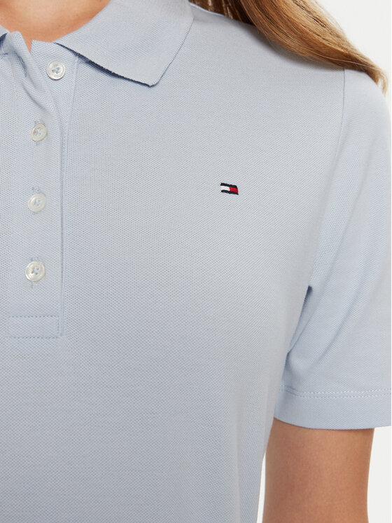 Tommy Hilfiger Tommy Hilfiger Polo 1985 WW0WW43224 Celeste Regular Fit