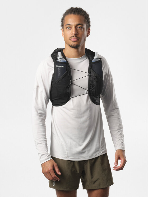Salomon Рюкзак-жилет для бігу Salomon Active Skin 8 LC2177800 Чорний