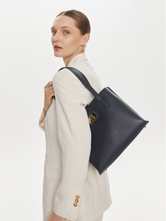 Furla Táska Furla 1927 M Tote 28 Soft WB01098-HSF000-2676S-1007 Sötétkék