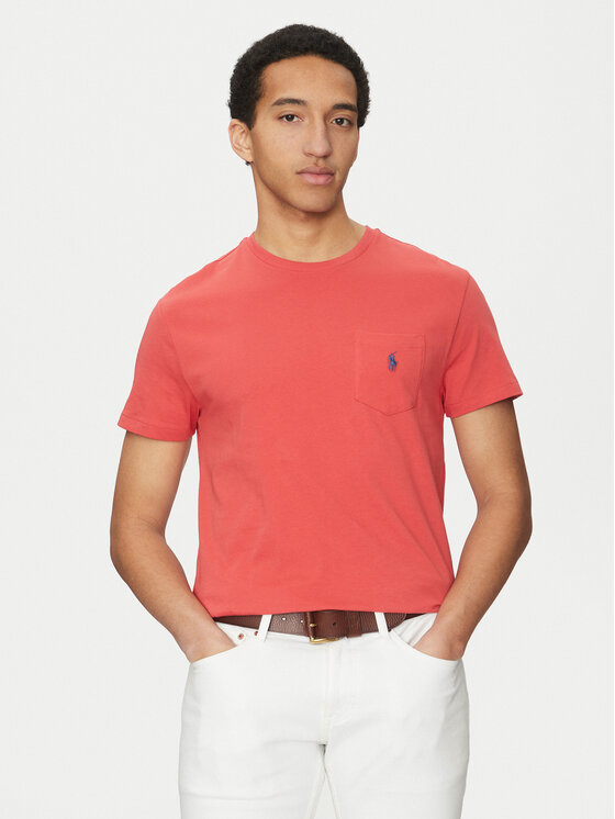 Polo Ralph Lauren Polo Ralph Lauren T-shirt 710704248001 Rosso Regular Fit