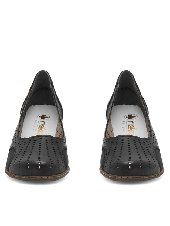 Rieker Pantofi Rieker 40952-00 Negru