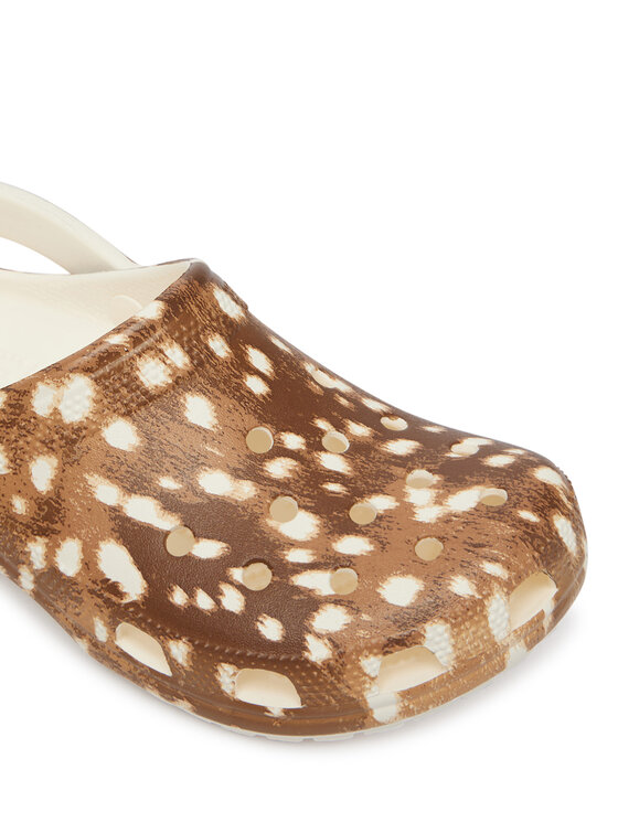 Crocs Чехли Crocs Classic Pop Animal Clogs 214153 Кафяв