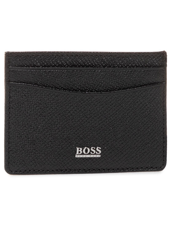 BOSS Etui na karty kredytowe Boss Signature Money Clip 50335796 Czarny