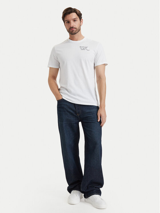 Calvin Klein Jeans Calvin Klein Jeans Camiseta LV04RH819G Blanco Regular Fit
