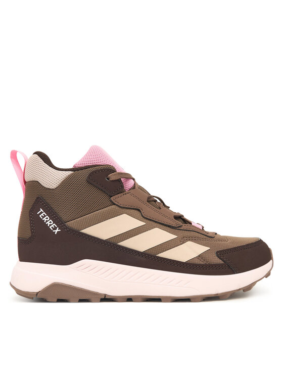 adidas Pārgājienu apavi adidas Terrex Anylander Mid Junior Hiking Shoes JR9722 Brūns