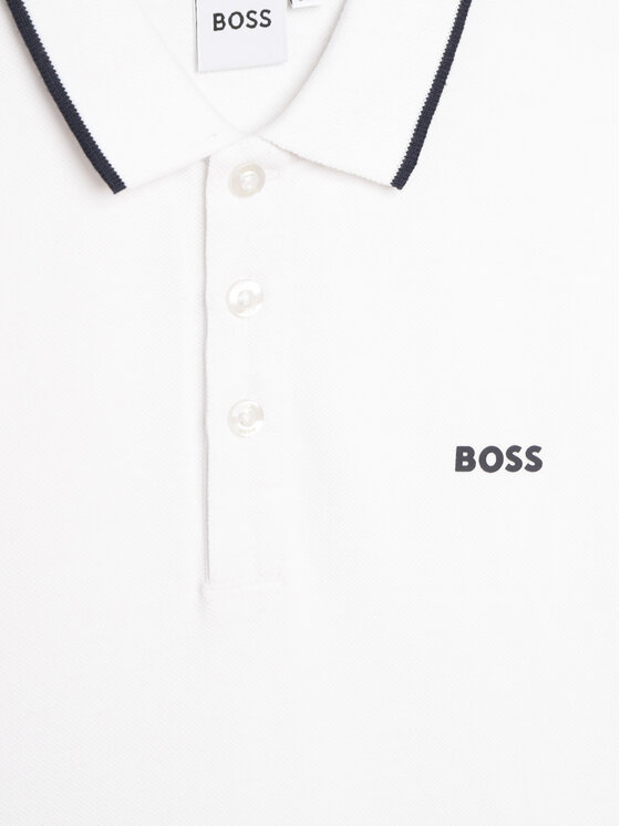 BOSS Boss Футболка J05P12 M Білий Regular Fit