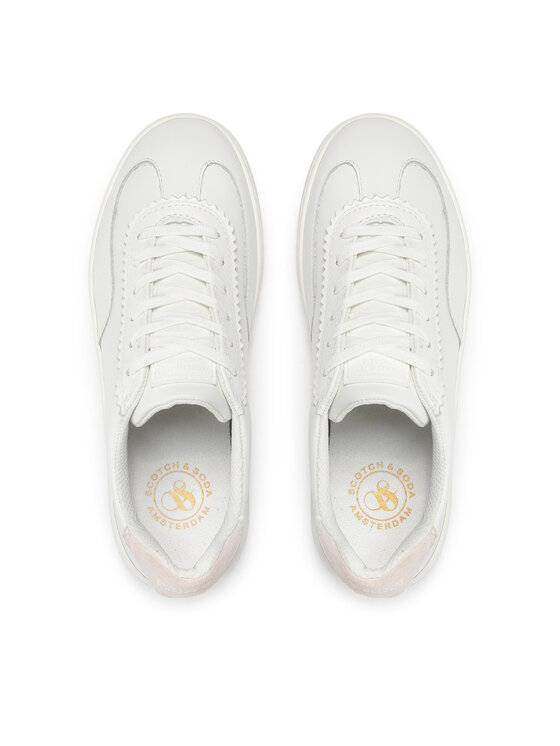 Scotch & Soda Snīkeri Scotch & Soda Plakka W 24731054 Balts