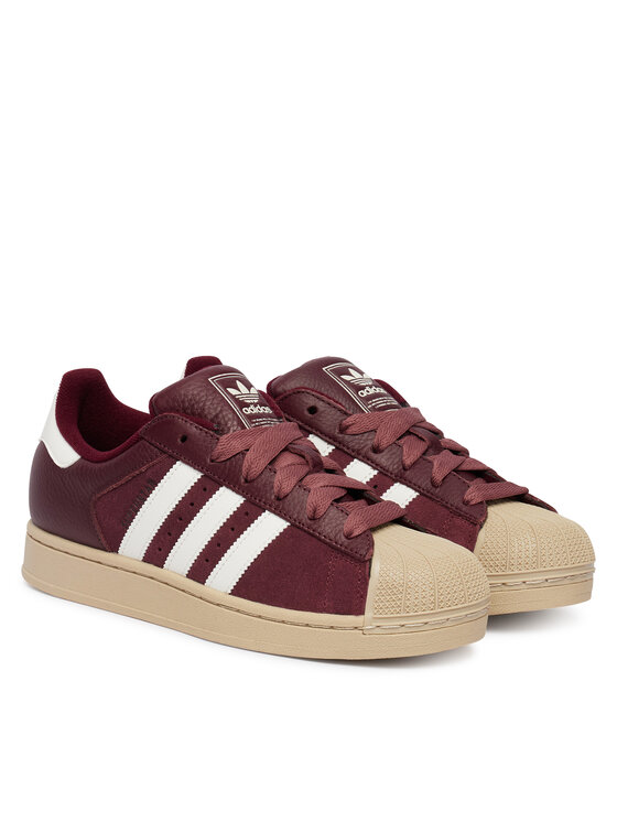 adidas Снікерcи adidas Superstar II KJ9949 Бордовий