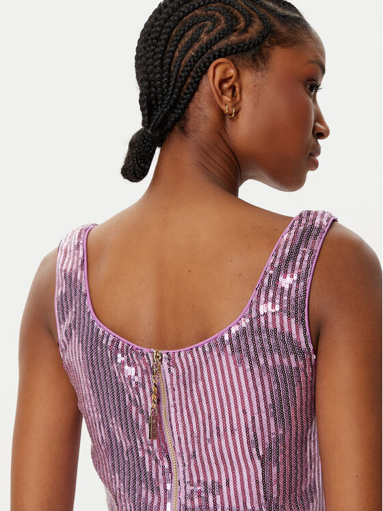 Fracomina Fracomina Top FQ24WT2001W66701 Viola Slim Fit
