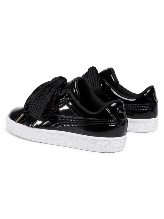 Puma Snīkeri Puma Basket Heart Patent WN 36307301 Melns