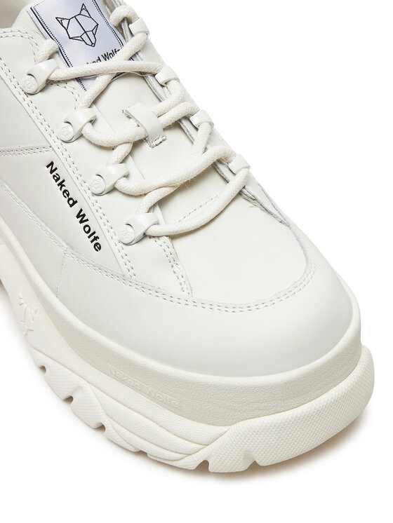 Naked Wolfe Сникърси Naked Wolfe Sporty Бял