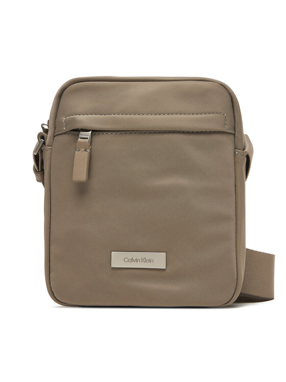 Calvin Klein Bandolera Calvin Klein Sleek Reporter LV04D3180G Beis