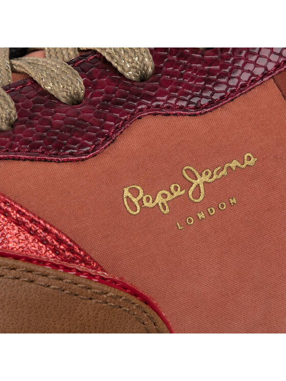 Pepe Jeans Laisvalaikio batai Pepe Jeans Dean Mon PLS30885 Oranžinė