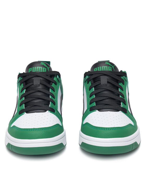 Puma Снікерcи Puma REBOUND LAYUP LO SL JR 37049024 Зелений